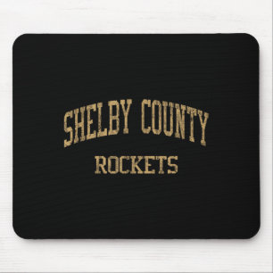 Tapis De Souris Lycée de Shelby County Hs Shelbyville Ky Vintag