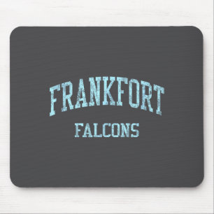 Tapis De Souris Lycée Frankfort Hs Ridgeley Wv Vintage Srts
