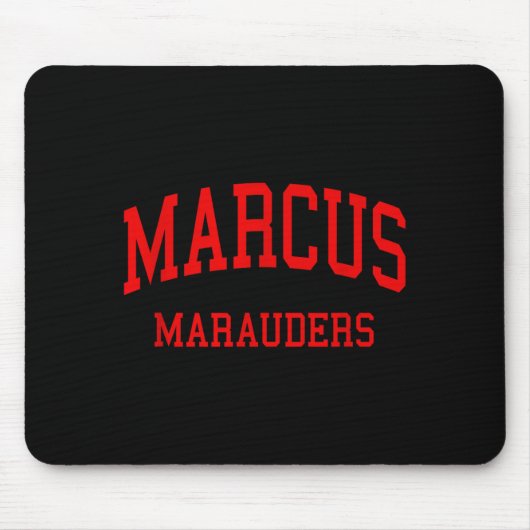 Tapis De Souris Lycée Marcus hs flower mound tx rétro  (Devant)