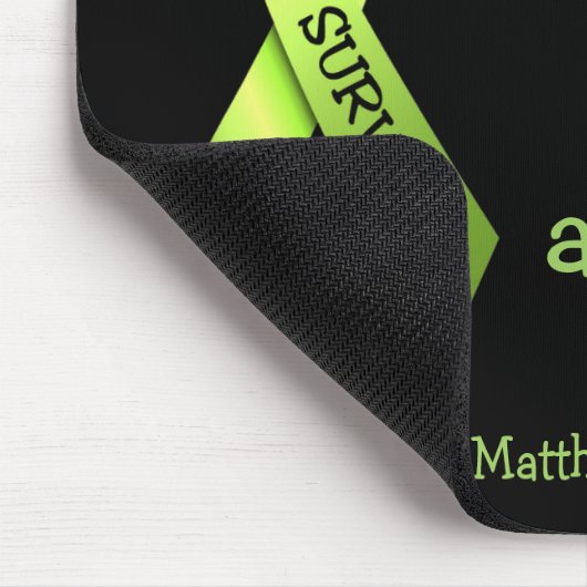 Tapis De Souris Lymphome Survivant Mousepad (Coin)