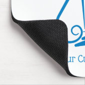 Tapis De Souris Lyre Bleue (Coin)