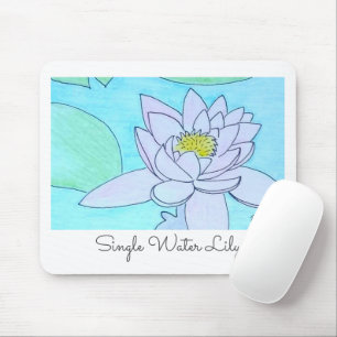 Tapis De Souris Lys à eau unique