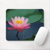 Tapis De Souris Lys d'eau (Avec souris)