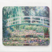 Tapis De Souris Lys d'eau blanche | CLAUDE MONET (Devant)