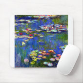Tapis De Souris Lys d'eau Claude Monet (Avec souris)