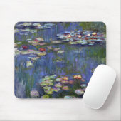 Tapis De Souris Lys d'eau Claude Monet (Avec souris)