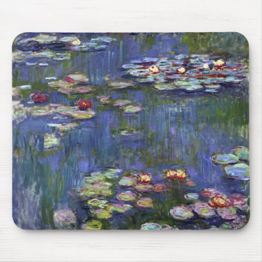 Tapis De Souris Lys d'eau Claude Monet (Devant)