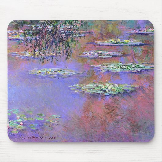 Tapis De Souris Lys d'eau Claude Monte (Devant)