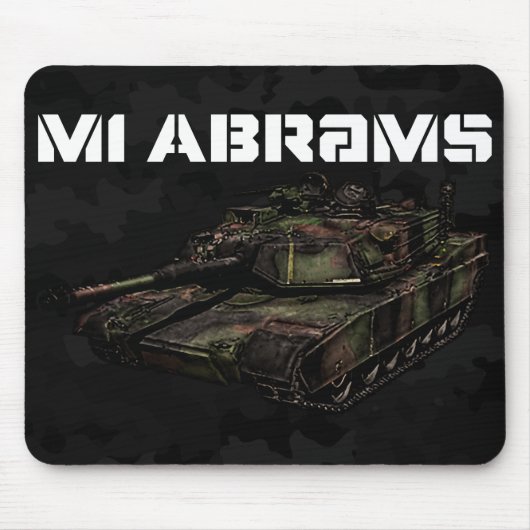 Tapis De Souris M1 Abrams (Devant)