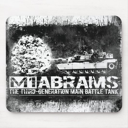 Tapis De Souris M1 Abrams Mousepad (Devant)