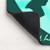 TAPIS DE SOURIS M. ET MME GREEN, VIVRONT VERT--MOUSEPAD (Coin)