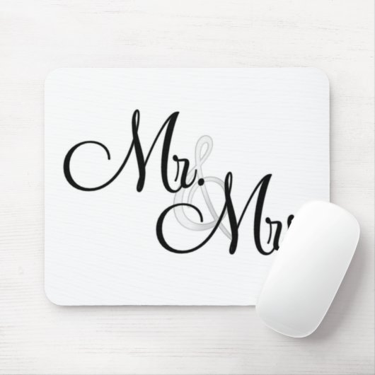 Tapis De Souris M. et Mme Unique Items (Avec souris)