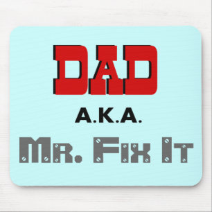 Tapis De Souris M. Fix It Novelty de papa AKA