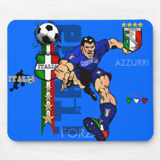 Tapis De Souris M. Italian Stallion Forza Azzurri Italie 2010