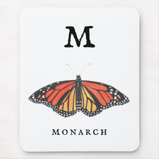 Tapis De Souris "M" pour Monarch (Devant)