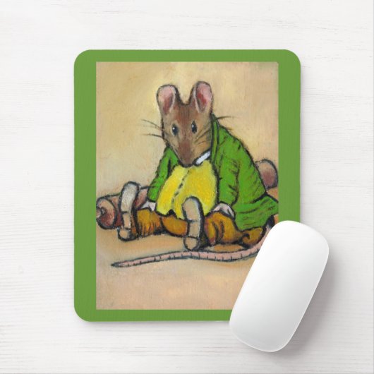 TAPIS DE SOURIS M. SAMUEL WHISKERS, APRÈS BEATRIX POTTER (Avec souris)