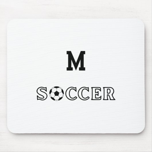 Tapis De Souris M Soccer (Devant)