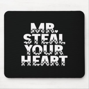 Tapis De Souris M. volez votre cœur drôle romantique valentin styl