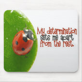 Tapis De Souris "Ma détermination" Motivation Affirmation (Devant)