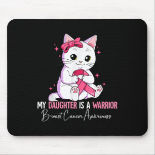 Tapis De Souris Ma Fille Est Un Guerrier Sensibilisation Au Cancer