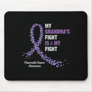 Tapis De Souris Ma grand-mère se bat pour combattre le cancer du p