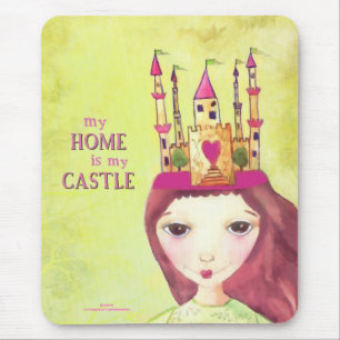 Tapis De Souris ma maison est mon château