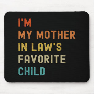 Tapis De Souris Ma Mère En Lois Favorite Enfant Famille Mères Da