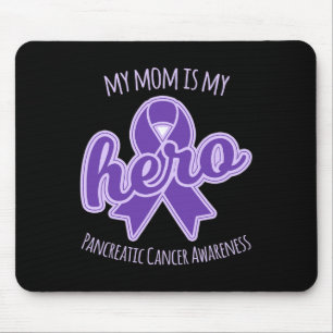 Tapis De Souris Ma mère est mon héros La sensibilisation au cancer