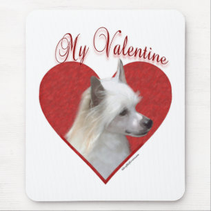Tapis De Souris Ma poudrière Chinoise Crested Valentine