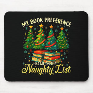 Tapis De Souris Ma préférence de livre me met sur la liste vilain