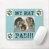 TAPIS DE SOURIS MA PROTECTION DE RAT… DRÔLE ! ! ! ! (Avec souris)