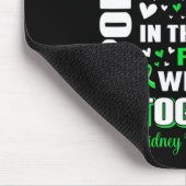 Tapis De Souris Ma tante Sensibilisation aux maladies du rein (Coin)