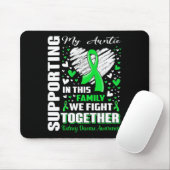 Tapis De Souris Ma tante Sensibilisation aux maladies du rein (Avec souris)