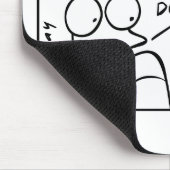 Tapis De Souris "Ma vie télécharge" Mousepad (Coin)