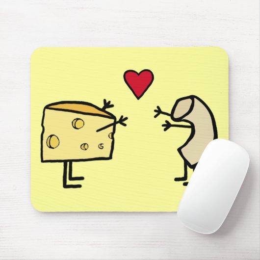 Tapis De Souris Macaronis au fromage (Avec souris)