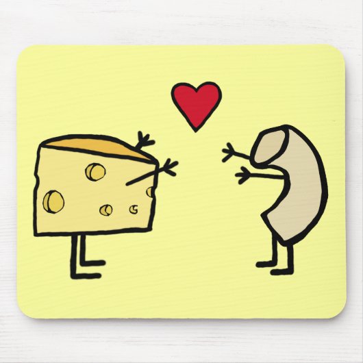 Tapis De Souris Macaronis au fromage (Devant)