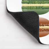 Tapis De Souris macarons arc-en-ciel (Coin)
