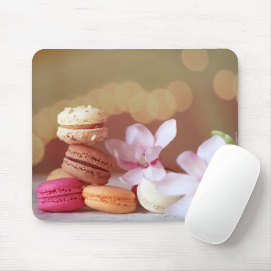 Tapis De Souris Macarons Mousepad (Avec souris)