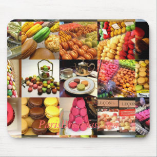 Tapis De Souris MACarons MULTI, ParisBreakfast.com