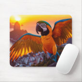 Tapis De Souris Macaw (Avec souris)