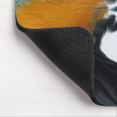 Tapis De Souris Macaw bleu et jaune (Coin)