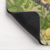 Tapis De Souris Macaw Blue Jaune Tropical Jungle Antique (Coin)