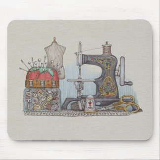 Tapis De Souris Machine à coudre actionnée à la main