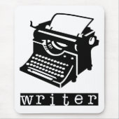 Tapis De Souris Machine à écrire (Devant)