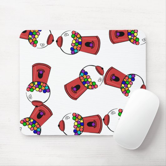 Tapis De Souris Machine à gumball Mousepad (Avec souris)