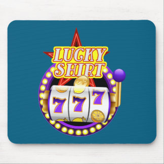 Tapis De Souris Machine à sous de casino drôle Jackt Lucky 