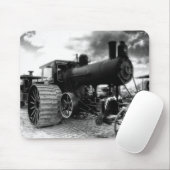 Tapis De Souris Machine à vapeur Mousepad (Avec souris)