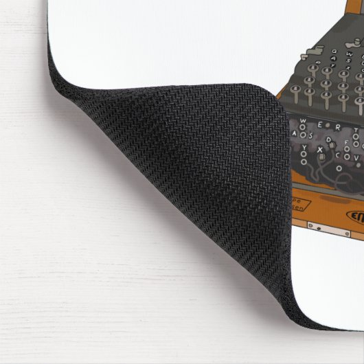 Tapis De Souris Machine Enigma (Coin)