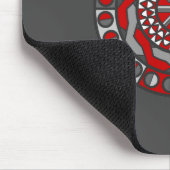 Tapis De Souris Machine rouge Mousepad (Coin)