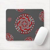 Tapis De Souris Machine rouge Mousepad (Avec souris)
